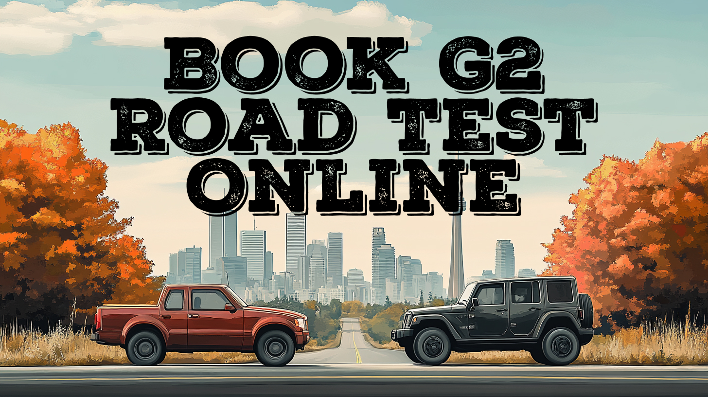 5 Steps to Book the G2 Road Test Online