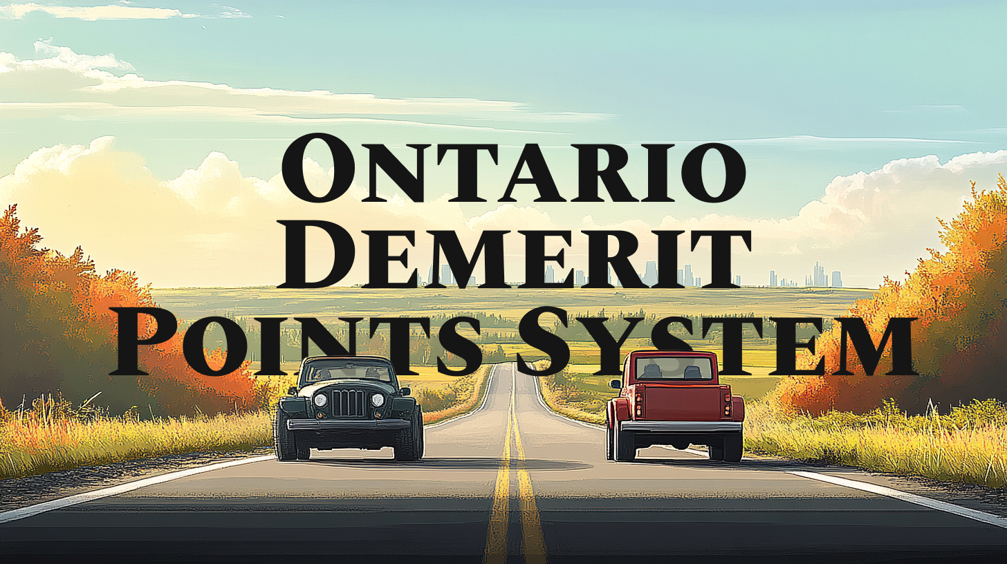 Understanding the Ontario Demerit Points System